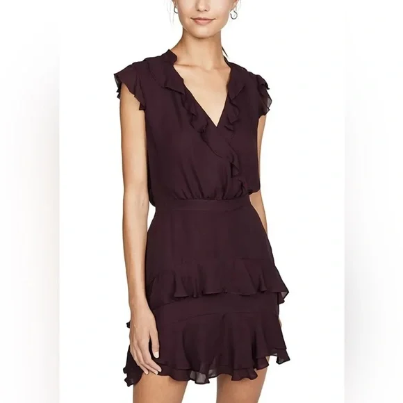 Parker ruffle dress hot sale